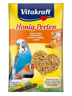 Vitakraft Honey Perls Sittich - andulka med 20 g Dagaanbieding