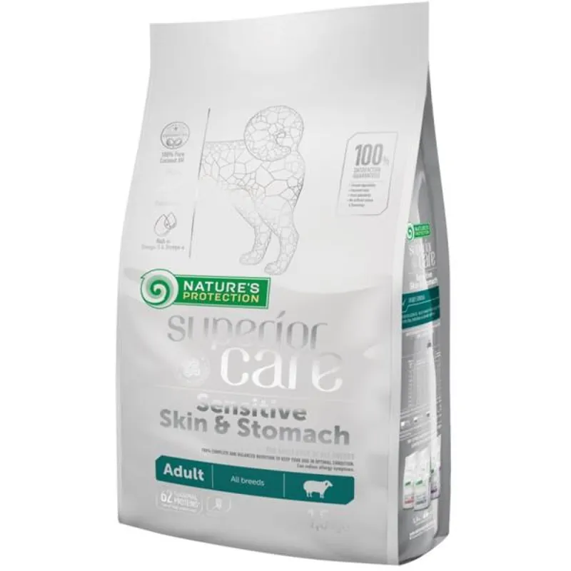 Nature‘s Protection Superior Care Dog Dry Sensitive Adult Lamb 1,5 kg Veilige Betaling