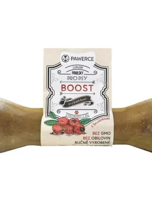 Pawerce žvýkací kost plněná BOOST 17cm Gratis Retour