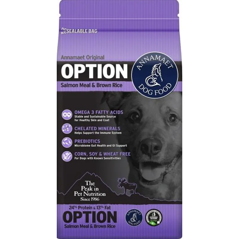 Annamaet OPTION 24% 5,44 kg (12lb) Populair