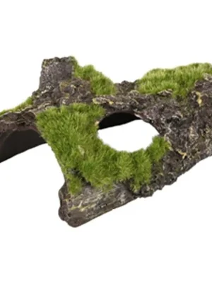Exclusieve Aanbieding Dekorace umělá - kůra s mechem 15x9x16cm Flamingo