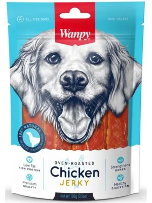 Alleen Vandaag Wanpy Dog Chicken Jerky 100 g