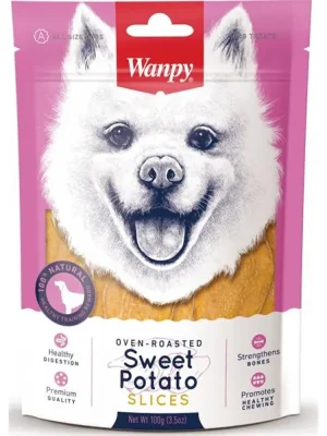 Voordeelprijs Wanpy Dog Sweet Potato Slice 100 g