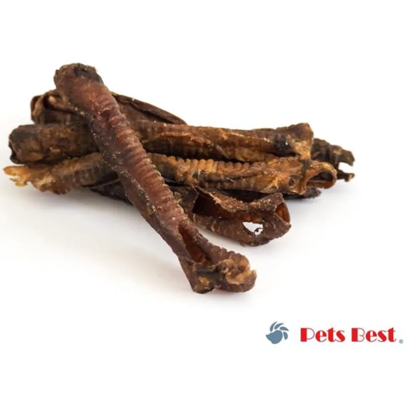 Pets Best, jehněčí trachea, 150 g Laatste Kans