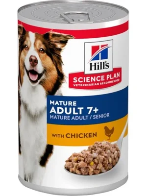 Laatste Versie Hill‘s Science Plan Canine Mature Adult Chicken konzerva 370 g