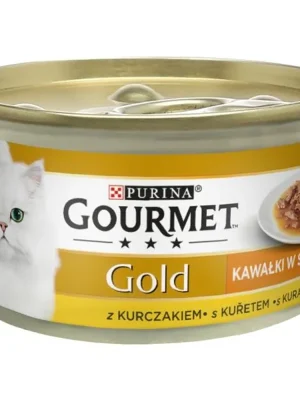 Gourmet Gold cat konz.-Sauce Delight Minifiletky kuře 85 g Must-Have