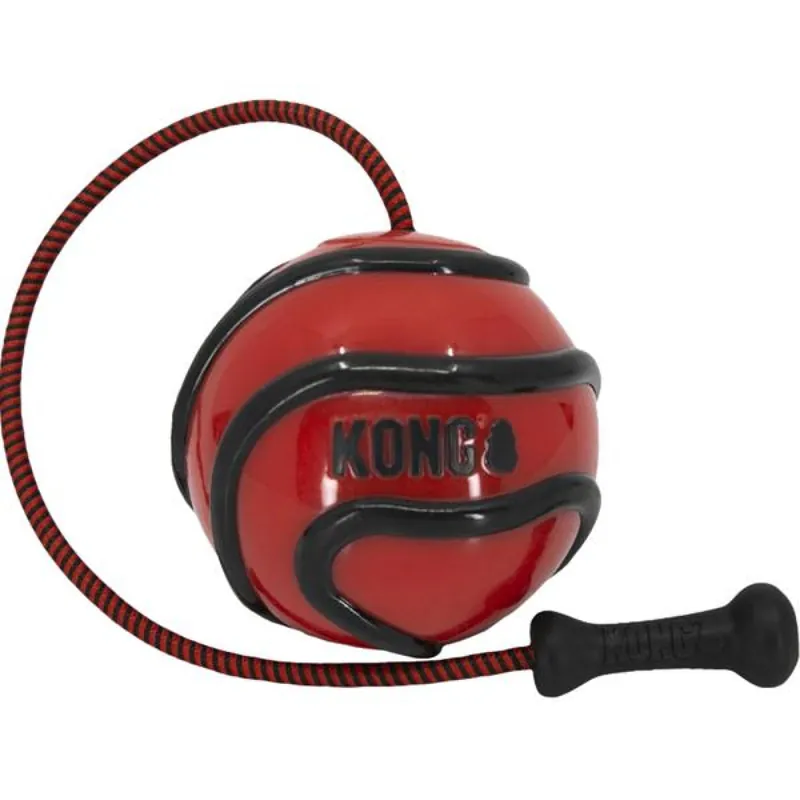 Hračka guma KONG Wavz Bunjiball M mix Populair