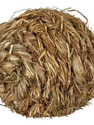 Hračka hlod. přírodní trávový míček s rolničkou 10cm Trixie Meest Verkocht