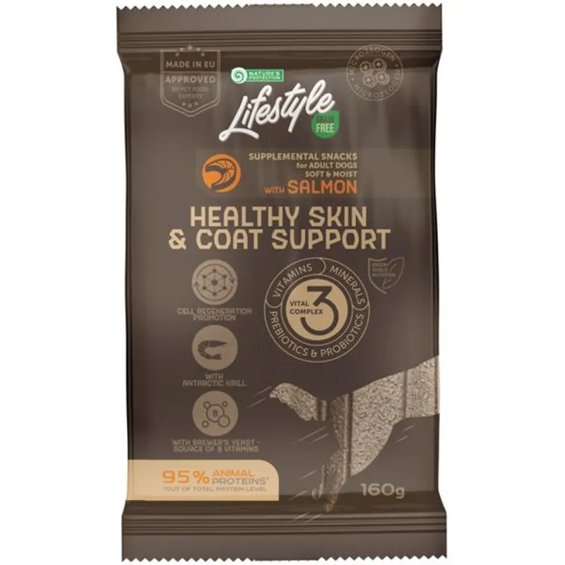 Nature‘s Protection LS GF Salmon Healthy Skin & Coat Support 160 g Alleen Vandaag