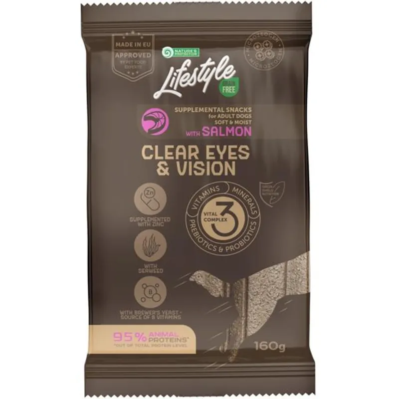 Superprijs Nature‘s Protection LS GF Salmon Clear Eyes & Vision 160 g