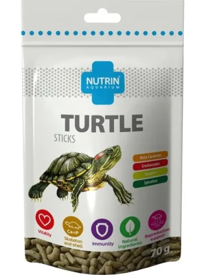 NUTRIN Aqua. Turtle Sticks, vodní želva 70 g Betrouwbaar