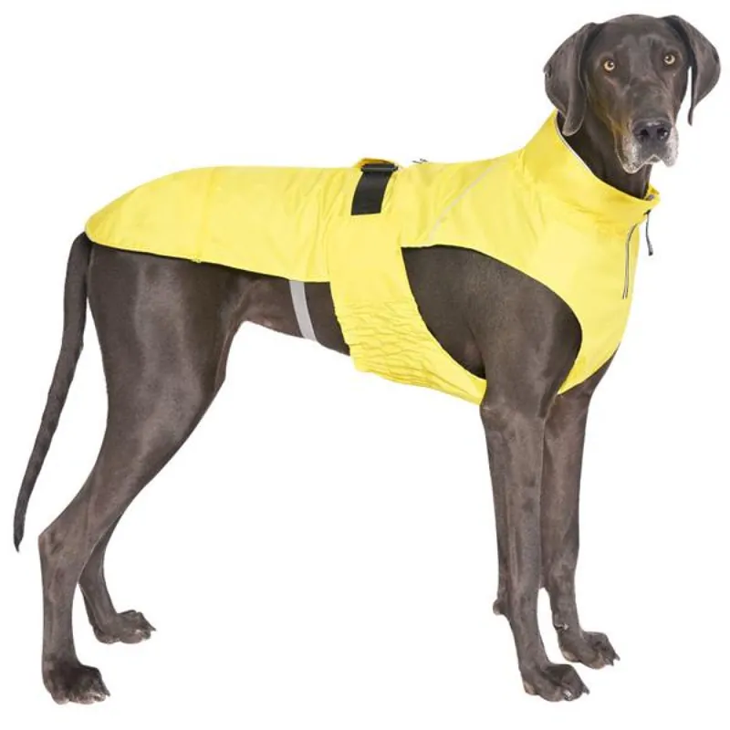 Obleček pláštěnka Canada Pooch žlutá L Koop Vandaag