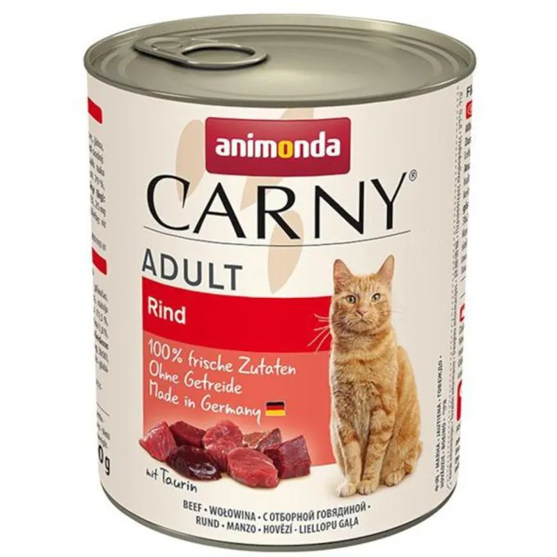 Speciale Aanbieding Animonda Carny cat konz. - hovězí 800 g