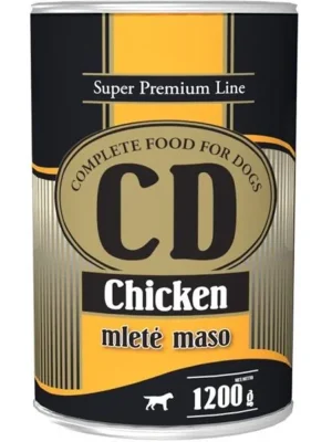 Korting DELIKAN Konzervy pro psy CD Chicken 1200g