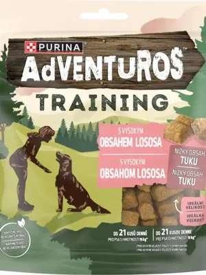 Adventuros snack dog - Training Salmon 115 g Must-Have