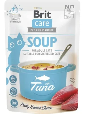 Uitverkoop Brit Care Cat Soup with Tuna 75 g