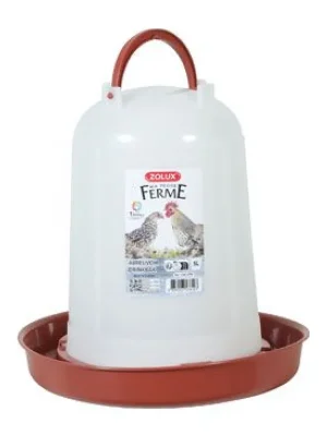 Finale Uitverkoop Žlab pitný pro drůbež 5l červená Zolux