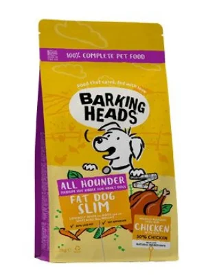 Snelle Levering BARKING HEADS All Hounder Fat Dog Slim Chick 2kg