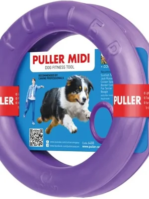 Hračka pěn. Guma Kruh Midi Puller průměr 20 cm, 2 ks Lage Prijs