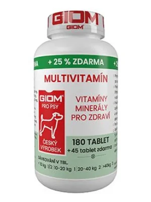 Direct Verzonden Giom S pes Multivitamín 180 tbl+25% zdarma