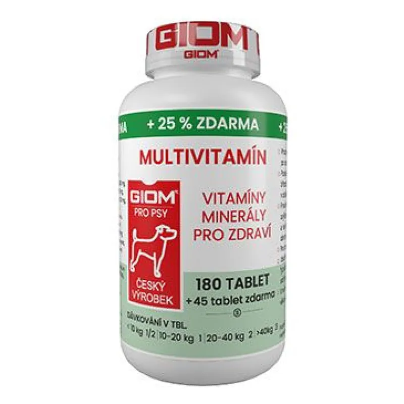 Direct Verzonden Giom S pes Multivitamín 180 tbl+25% zdarma