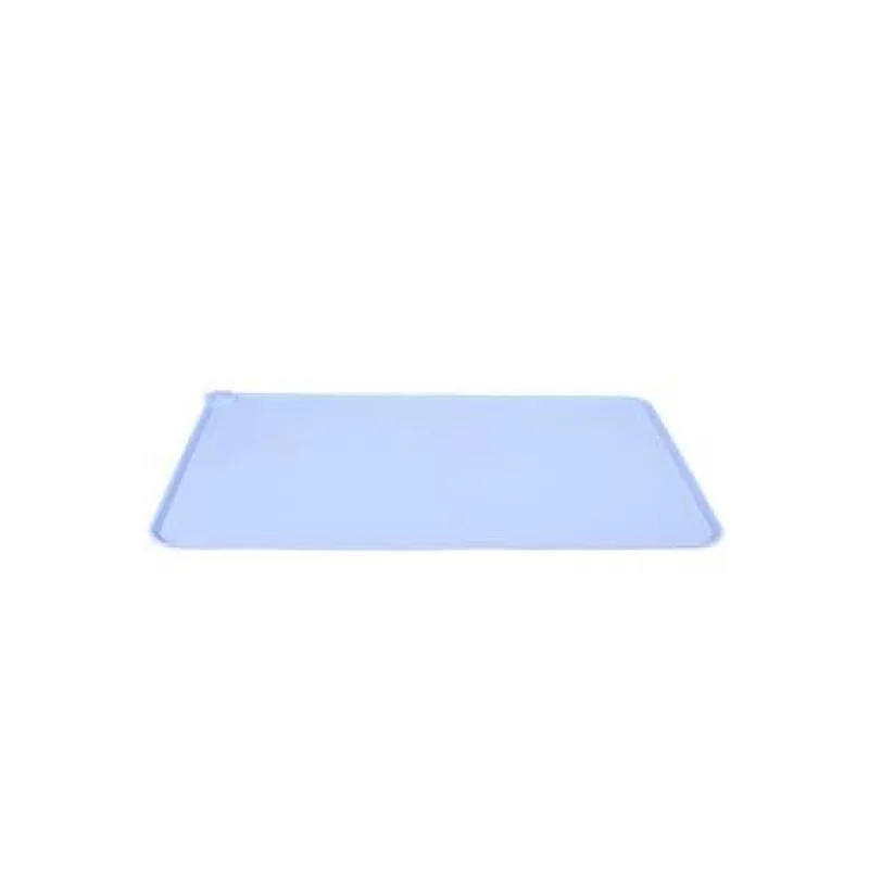 Op = Op Podložka hladká SILICONE pod misku, modrá L Zolux