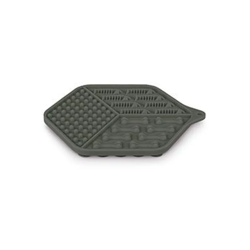 Lízací podložka pro kočky SILICONE šedá Zolux Flitsaanbieding