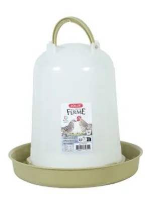 Favoriet Žlab pitný pro drůbež 3l zelená Zolux