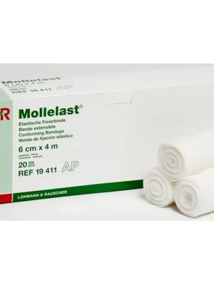 Koop Vandaag Obin. elastické Mollelast 20ks 10cm x 4m