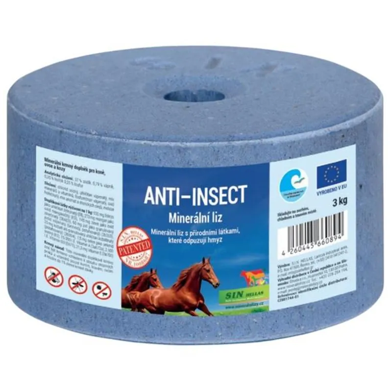 Speciale Aanbieding Liz S.I.N. Hellas minerální Anti Insect pro koně a skot proti hmyzu 3 kg