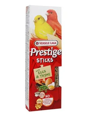 Populair VL Prestige Sticks Canaries Eggs&Thyme 2x30g