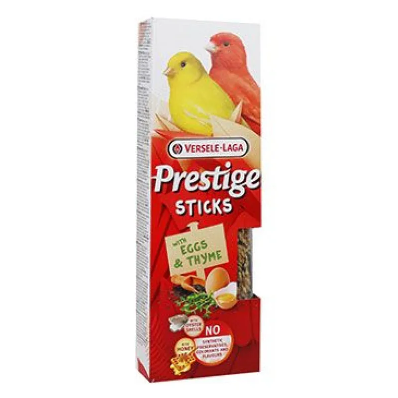 Populair VL Prestige Sticks Canaries Eggs&Thyme 2x30g