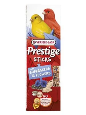 Dagaanbieding VL Prestige Sticks Canaries Superseeds&Flowers 2x30g