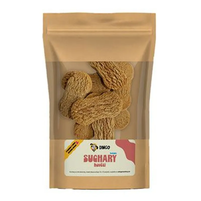 DINGO suchary hovězí bezlepkové 250g Superprijs
