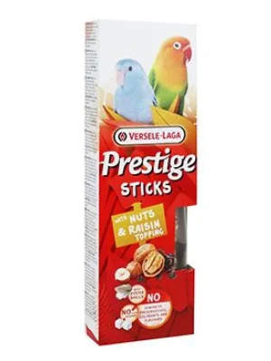 VL Prestige Sticks Small Parrots Nuts&Raisin 2x30g Premium