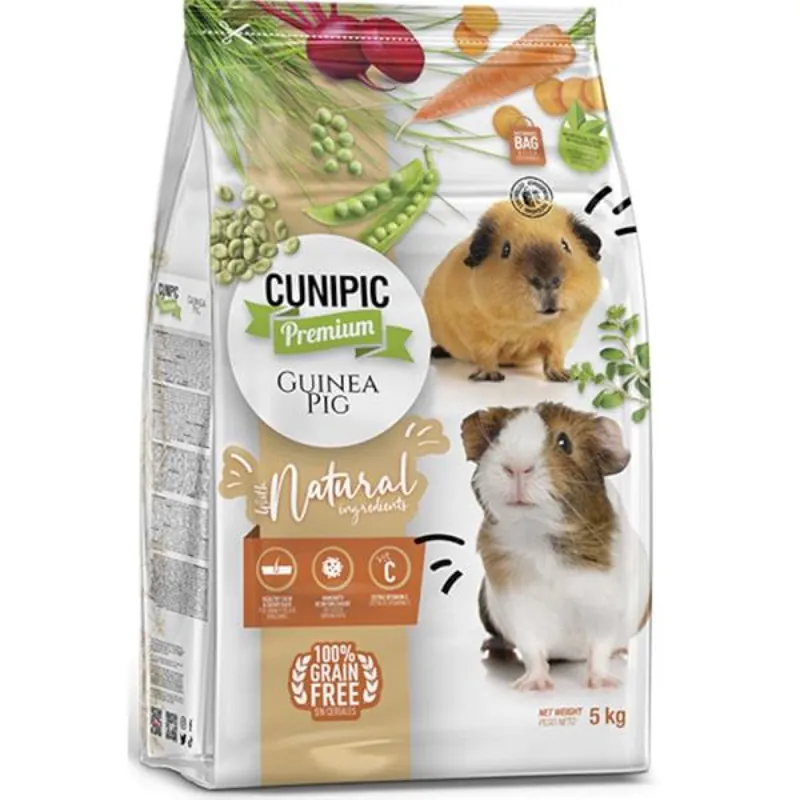 Gereduceerde Prijs Cunipic Premium Guinea Pig - morče 5 kg