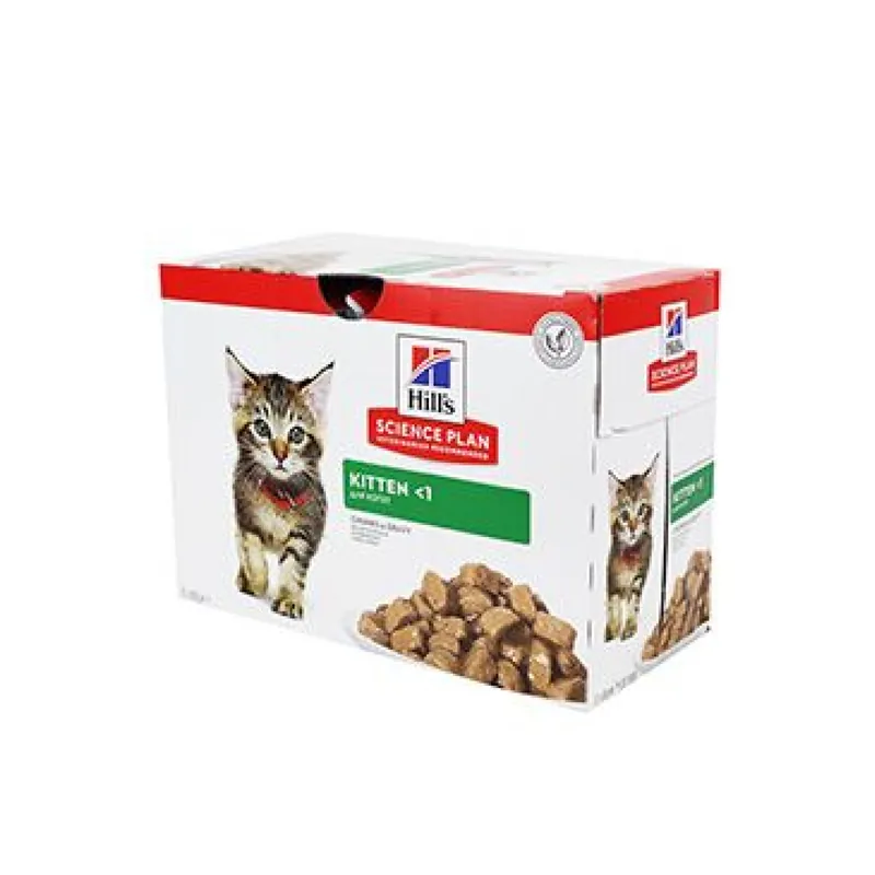Hill‘s Fel. SP Kitten Chicken kapsa 12x85g Laatste Versie
