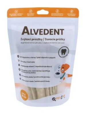 Aanbieding Alvedent Pet2Me žvýkací proužky pro psy 20ks/200g