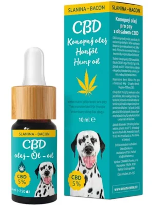 Zelená země CBD slaninové kapky pro psy 5%, 10 ml Nu Kopen