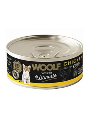 WOOLF WildCat Ultimate konz. Kitten Paté Chicken 85g Premium