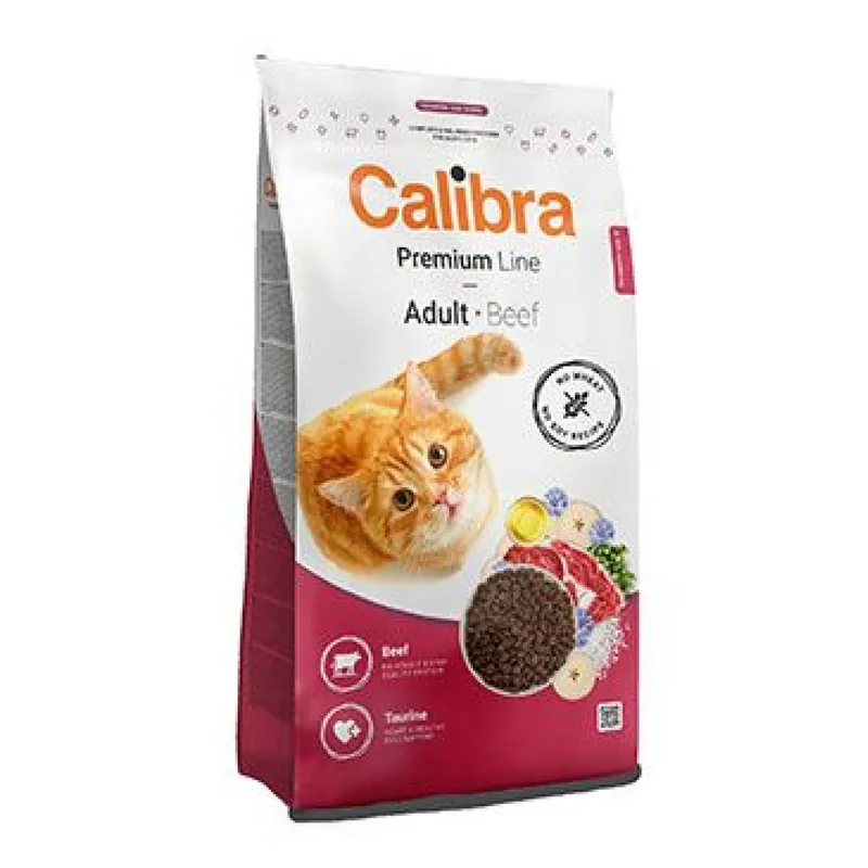 Calibra Cat Premium Line Adult Beef 2kg Beperkte Voorraad