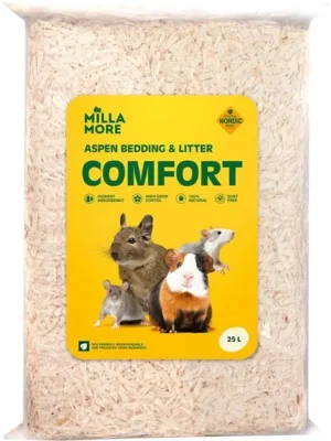 Podestýlka hobliny osika MillaMore Comfort 25l / 1,4kg Bestel Nu