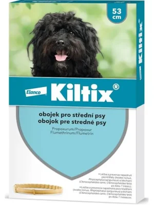 Weekendaanbieding Kiltix obojek pro střední psy obojek 53cm 1 ks