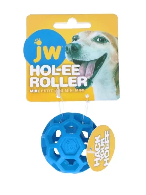 Gratis Retour JW Hol-EE děrovaný míč 5cm Mini - modrý