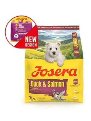 Beperkte Voorraad Josera Dog Super Premium Mini Junior Duck&Salmon 900g