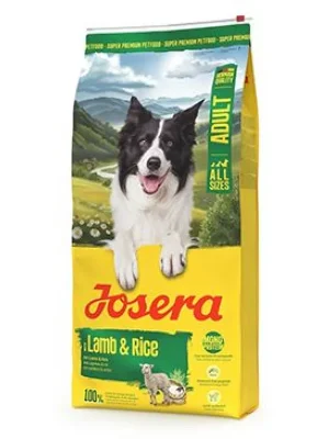 Josera Dog Super Premium A/S Adult Lamb&Rice 12,5kg Laatste Versie
