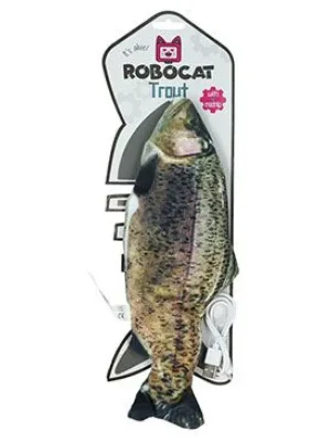 Goedkoop Hračka kočka Robocat Fish pstruh madnip, USB 30cm