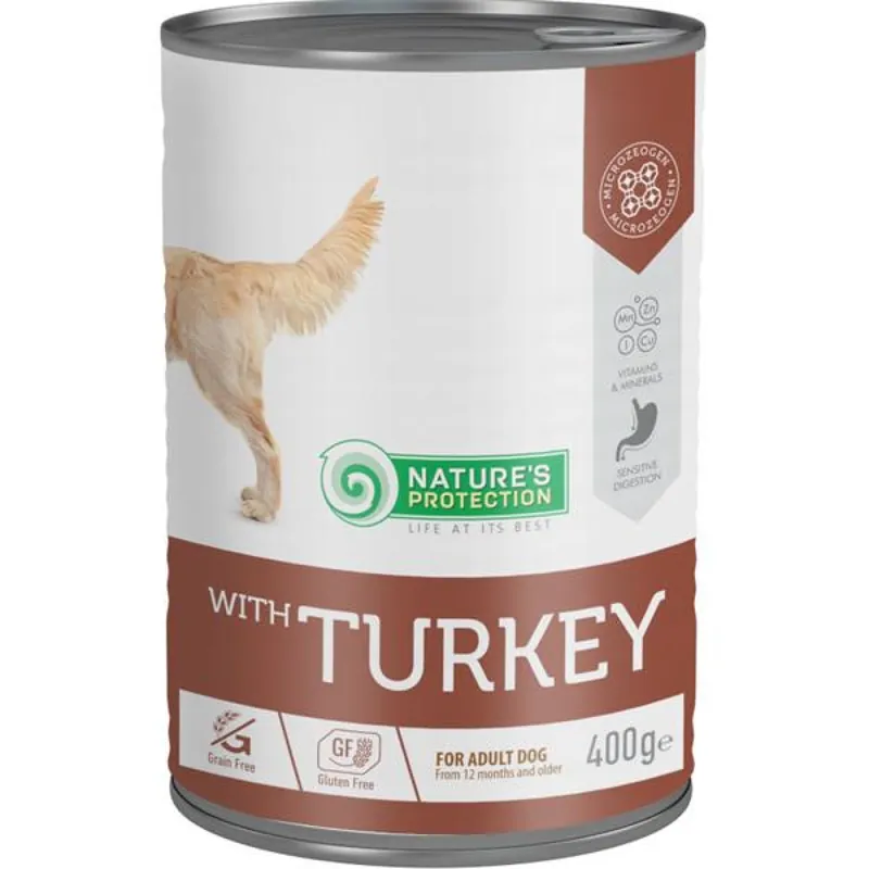 Nature‘s Protection Dog konz. Adult krůta 400 g Koopje