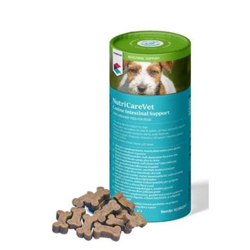 NutriCareVet Intestinal supp. Canine CHEW 60tbl CVET Op = Op