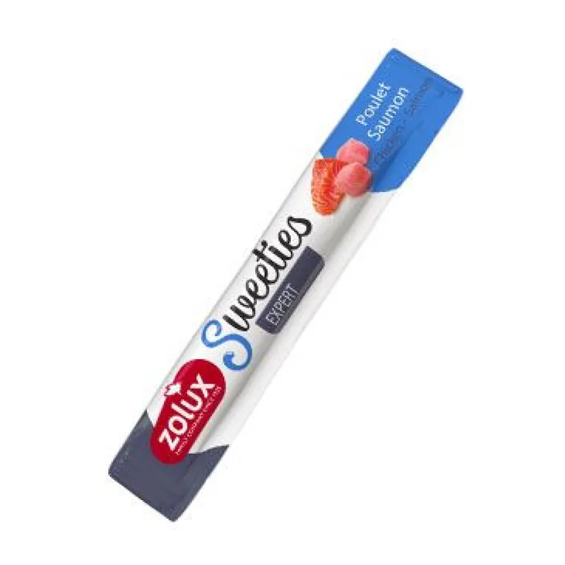 Pochoutka pes SWEETIES losos+kuře krém.tyčinka14gZolux Betaalbaar